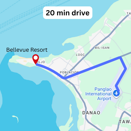 Driving directions to Bellevue Resort